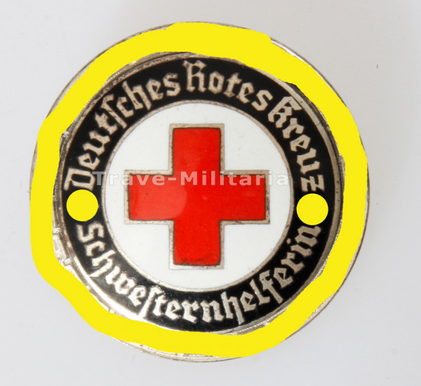 Deutsches Rotes Kreuz Brosche Schwesternhelferin