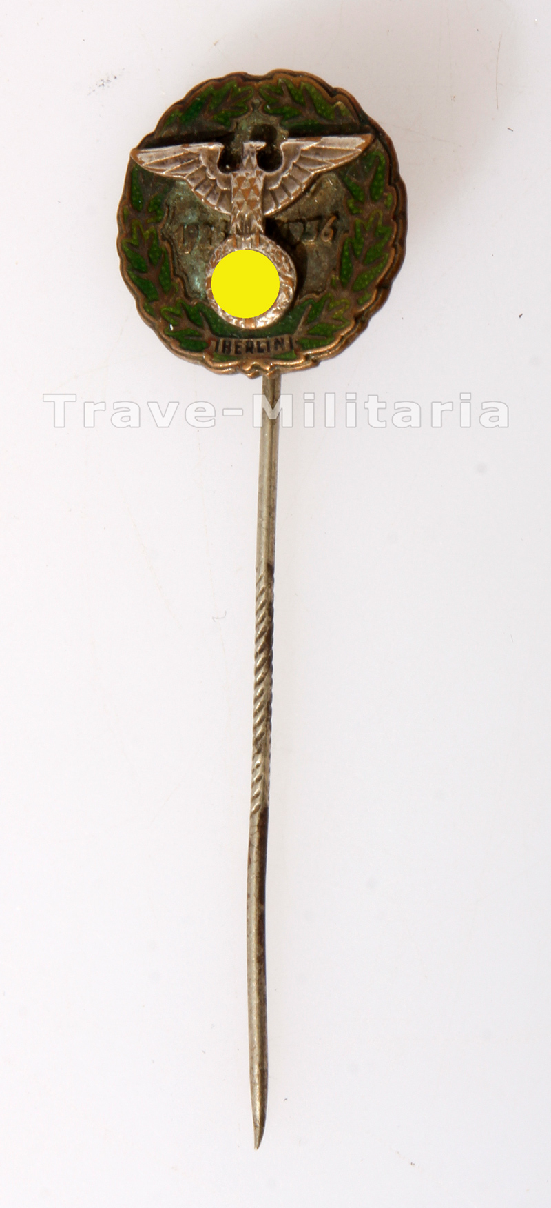 Gau Traditionsabzeichen Berlin 1936 in Silber extrem selten Archiv