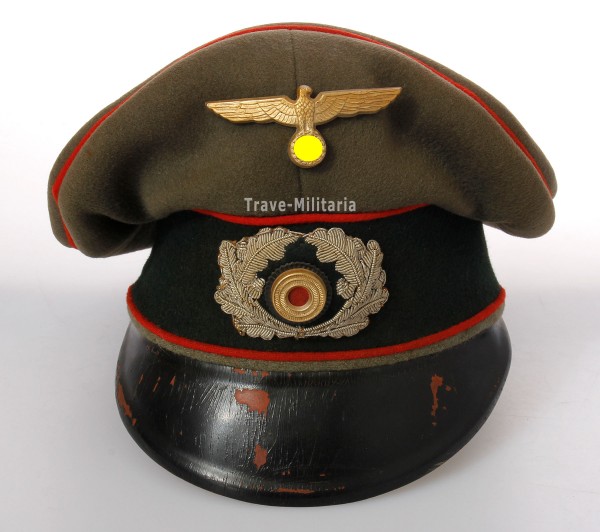 Wehrmacht Feldmütze alte Art für Offiziere der Artillerie