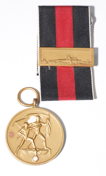 Medaille zur Erinnerung an den 1.Oktober 1938 mit Spange