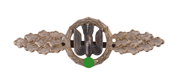 Frontflugspange für Kampfflieger in Silber