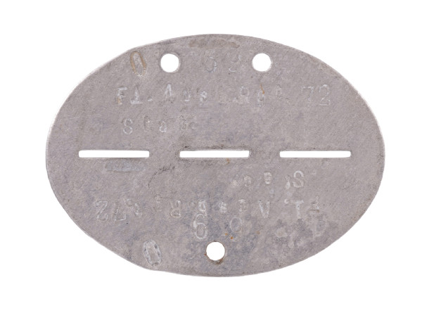 Erkennungsmarke Fl. Ausb. Rgt. 72 Stab 69 O