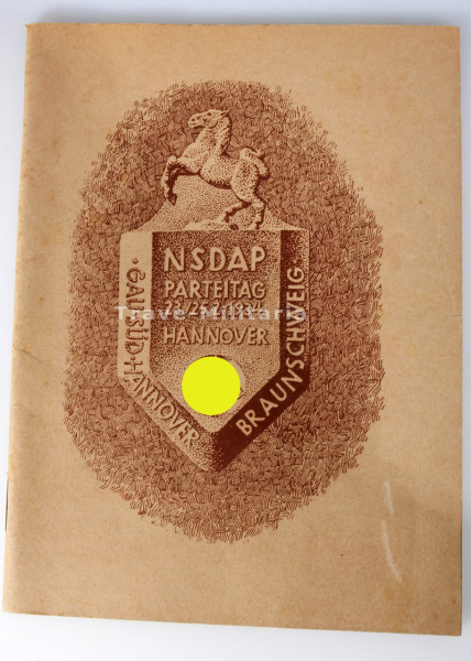 Festschrift zum NSDAP Parteitag Hannover 1934