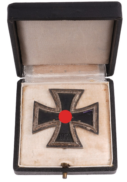 Eisernes Kreuz 1. Klasse 1939 im Etui