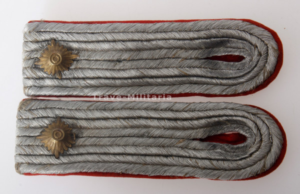 Luftwaffe Paar Schulterklappen Oberleutnant der Flakartillerie