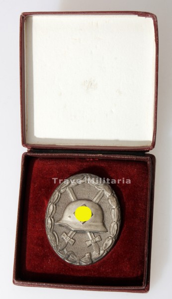Verwundetenabzeichen in Silber 1939 im Halbetui