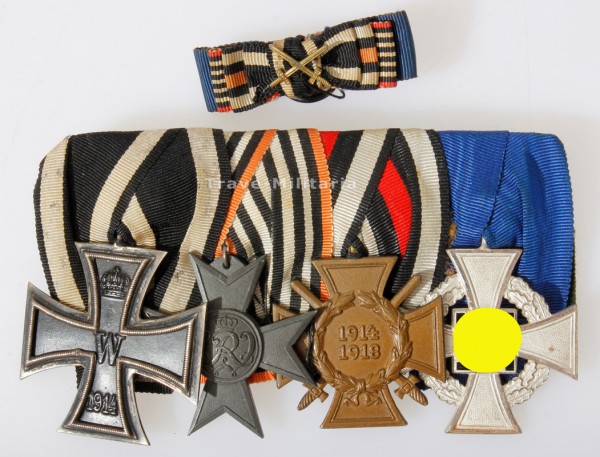 4er Ordensspange 1. Weltkrieg