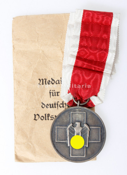 Ehrenzeichen für deutsche Volkspflege 4. Stufe Medaille mit Tüte