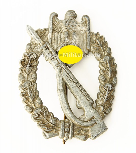 Infanteriesturmabzeichen in Silber - seltene 4 Nieter Variante