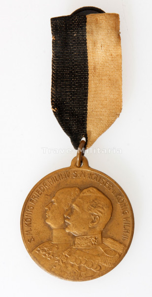 Preußen Medaille 250 Jahre ,,Nimmer das Zweite an Ruhm und Ehre"
