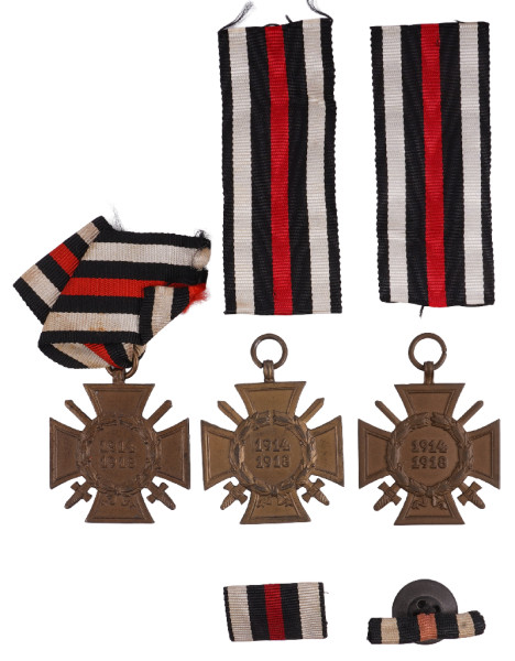 3x Ehrenzeichen für Frontkämpfer