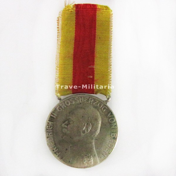 Baden Silberne Verdienstmedaille Friedrich II. 1908