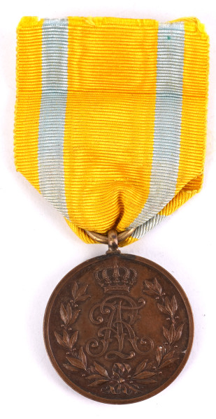 Sachsen Friedrich-August-Medaille in Bronze 1905