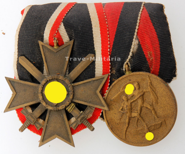 2er Ordensspange 2. Weltkrieg