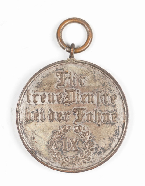 Württemberg Dienstauszeichnung 3.Klasse 1913 für 9 Jahre