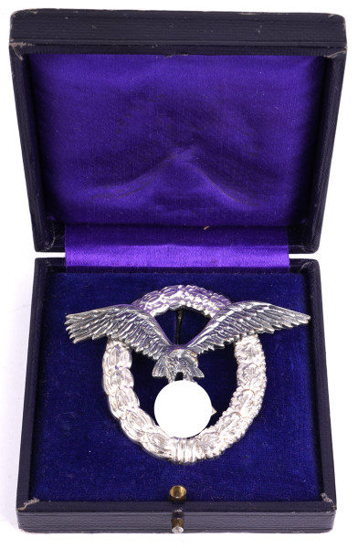 Luftwaffe Flugzeugführer im Etui, Assmann