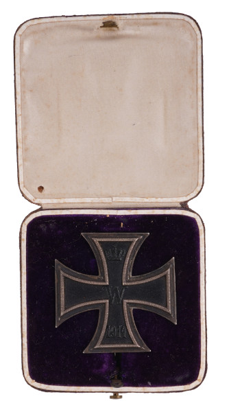 Eisernes Kreuz 1. Klasse 1914 im Etui