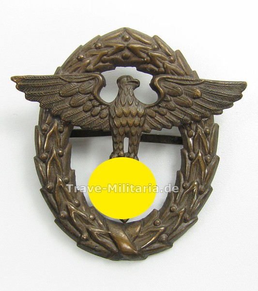 Polizeiadler 3. Reich für die Mütze 1. Form