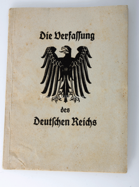 Heft "Die Verfassung des Deutschen Reiches"
