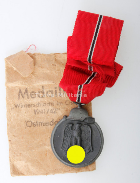 Medaille Winterschlacht im Osten 1941/42 mit Tüte