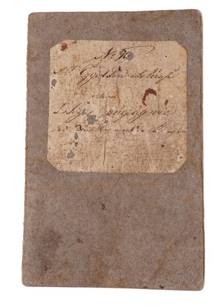 Abrechnungsbuch Jäger-Compagnie Leibregiment Ihre Majestät der Königin