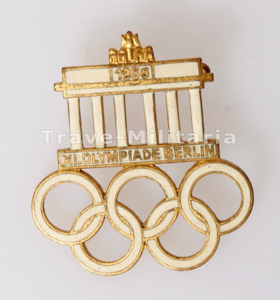 Besucherabzeichen XI. Olympiade Berlin 1936