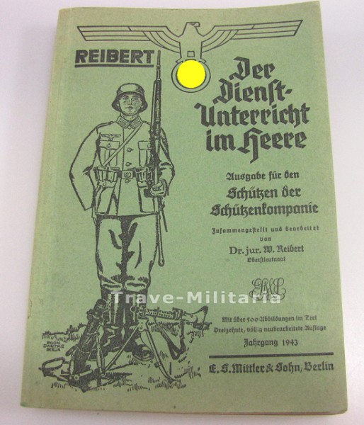 Reibert für Schützen in der Schützenkompanie 1943