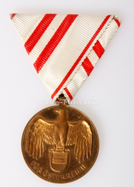 Österreich Kriegserinnerungsmedaille 1914-1918