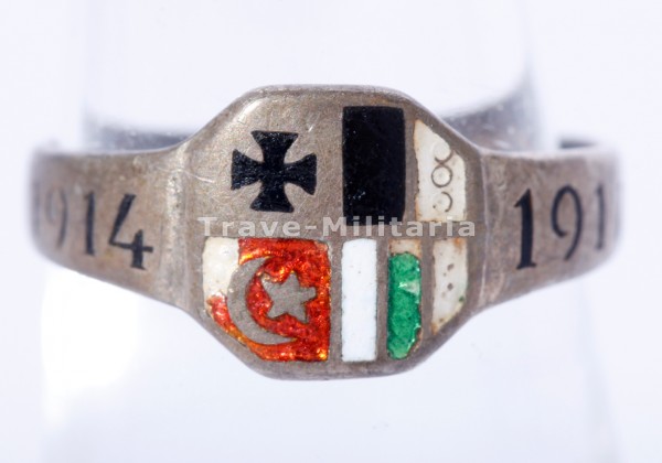 Patriotika - 1. Weltkrieg 1914 - 1918 Fingerring