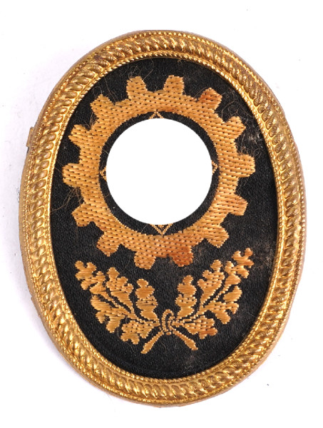 Deutsche Arbeitsfront DAF Abzeichen für die Schirmmütze