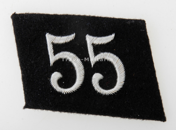 Allgemeine SS Einzelkragenspiegel SS-Standarte 55