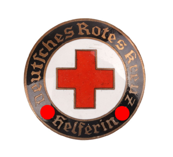 Deutsches Rotes Kreuz Dienstbrosche für Helferin