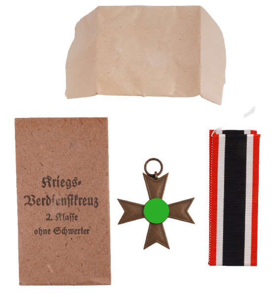 Kriegsverdienstkreuz 2. Klasse ohne Schwertern mit Tüte