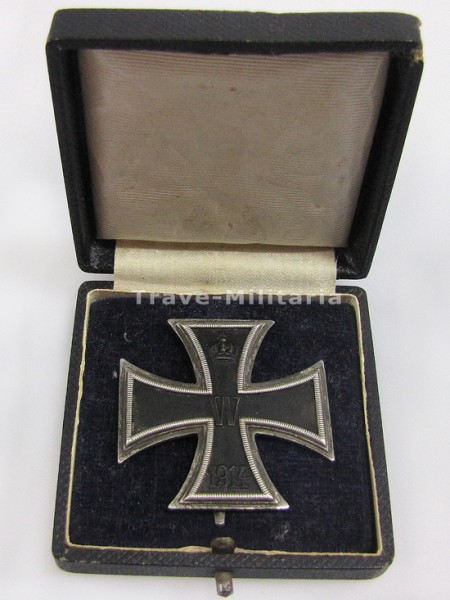 Eisernes Kreuz 1. Klasse 1914 CD 800 Silber im Etui