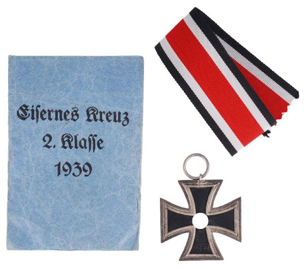 Eisernes Kreuz 2. Klasse 1939 mit Tüte