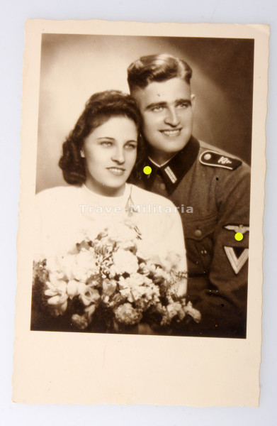 Hochzeitsfoto SS-Rottenführer SS-Junker Schule Bad Tölz