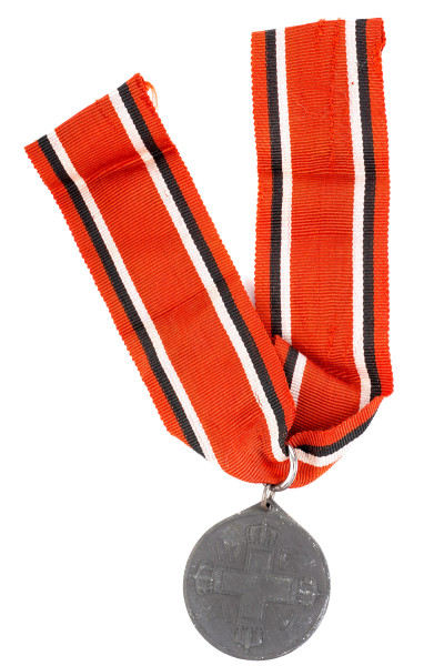 Preußen Rote Kreuz Medaille 3. Klasse 1898 in Feinzink