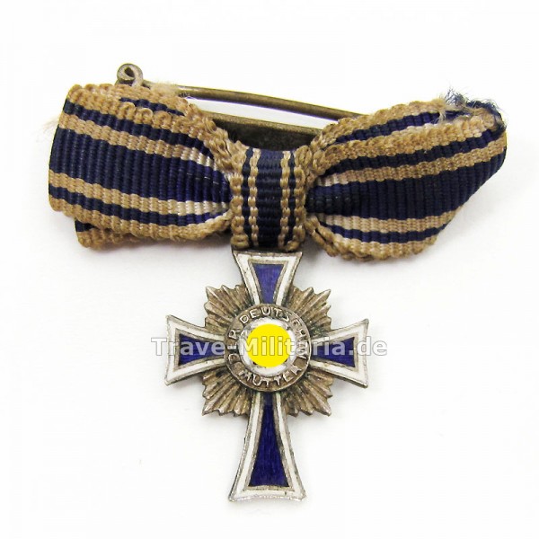 Miniatur Ehrenkreuz der Deutschen Mutter in Silber