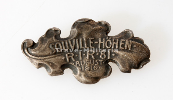 Souville Eichenlaubspange für das Reserve-Infanterie-Regiment 81