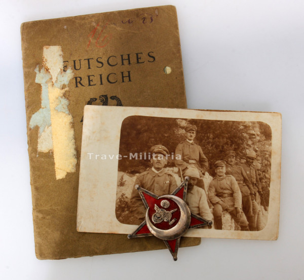 Osmanisches Reich Eisernes Halbmond ,,Stern von Gallipoli"
