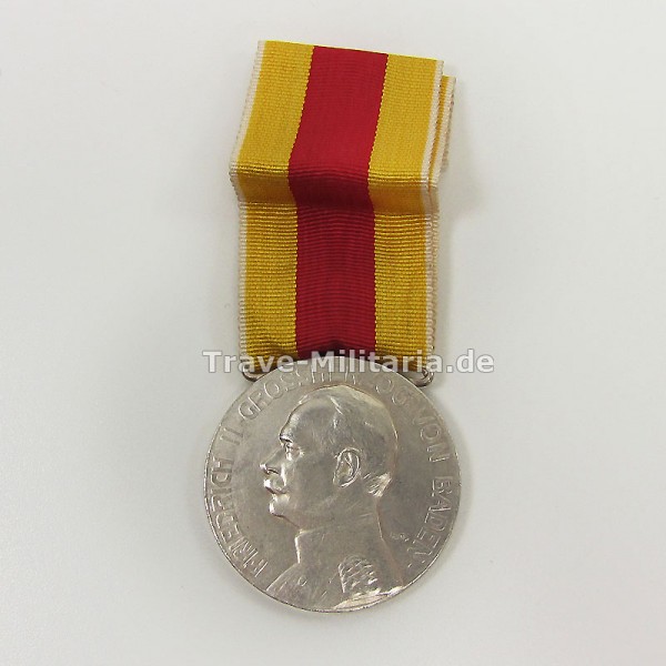 Baden Silberne Verdienstmedaille Friedrich II 1908