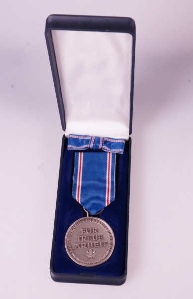 Schleswig-Holstein Medaille für 40 Jahre Treue Arbeit im Etui