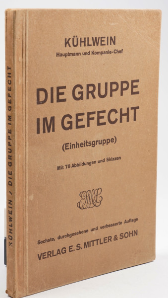 Buch: Die Gruppe im Gefecht (Einheitsgruppe)"