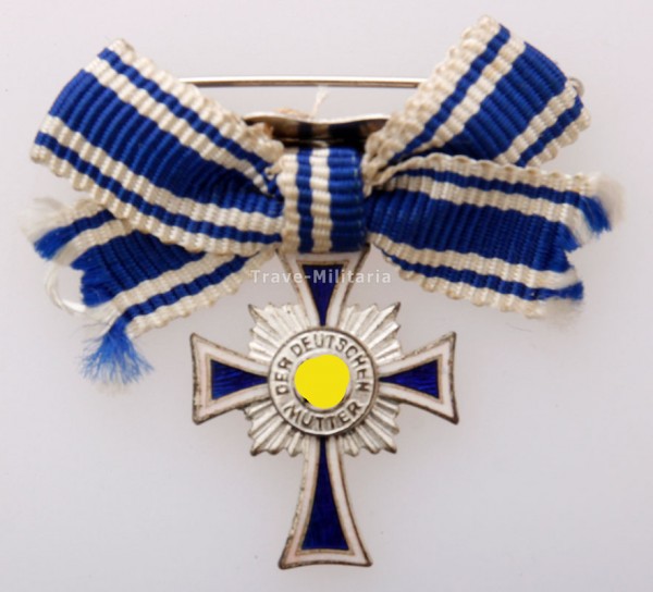 Miniatur Ehrenkreuz der Deutschen Mutter in Silber
