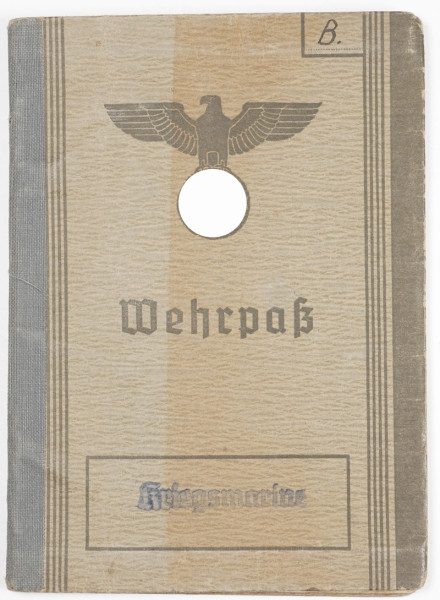 Wehrpaß Bock Reichsmarine u. S.M.S "König Wilhelm"