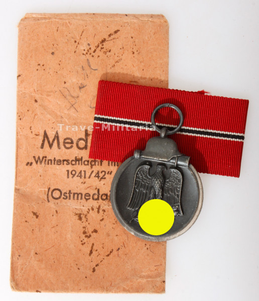 Medaille Winterschlacht im Osten 1941/42 mit Tüte