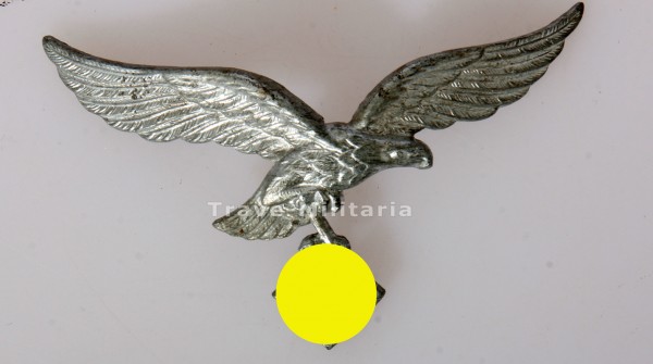 Luftwaffe Metall-Mützenadler für Mannschaften und Unteroffiziere