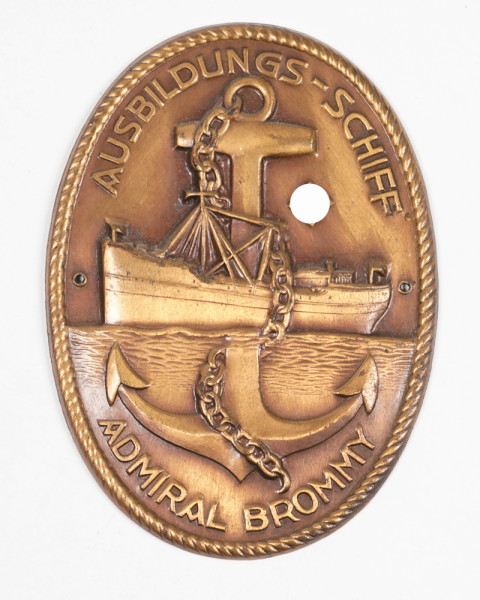 Marine HJ Ärmelabzeichen Ausbildungsschiff Admiral Brommy