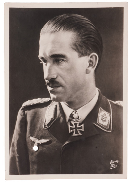 Postkartenfoto Generalmajor Golland