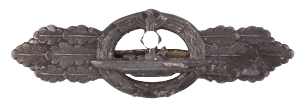 U-Bootfrontspange in Silber